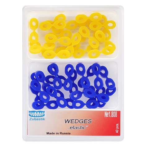 Zubastick Dental Elastic Fixing Wedges Matrix Matrices Rubber Composite ...