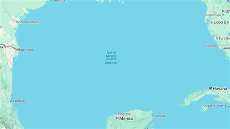 Google Maps changes name of Gulf of Mexico to Gulf of America after Donald Trump executive order ...