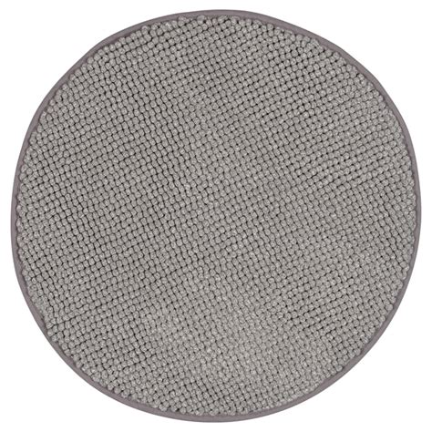 TOFTBO bath mat, grey/white/mélange, 55 cm (22") - IKEA