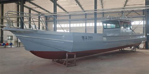 江龙船艇开建舟山市首艘280客位双体高速客船 - 在建新船 - 国际船舶网