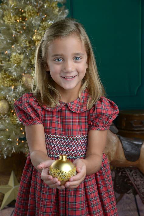 Hannah Christmas Plaid Dress – Strasburg Children