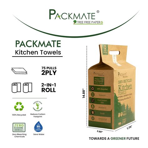 Tissue Paper for the Kitchen | Made From 100% Recycled Paper – Packmate ...