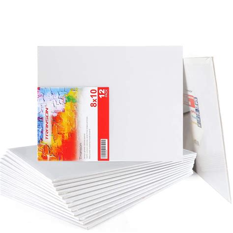 Transon 8x10 Artist Canvas for Painting MDF Board Painting Canvas No ...
