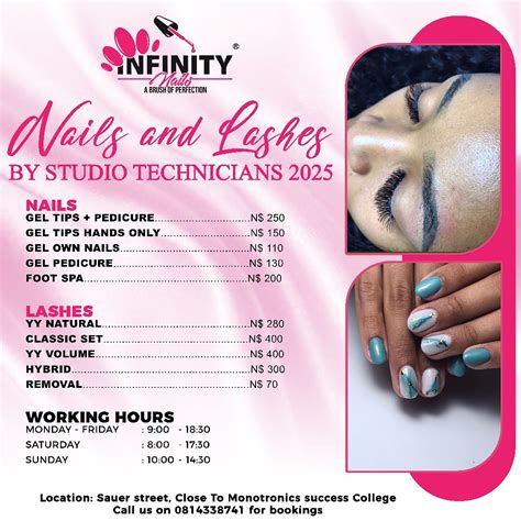 Infinity Namibia | Get Flawless Nails and Stunning Lashes that turn ...