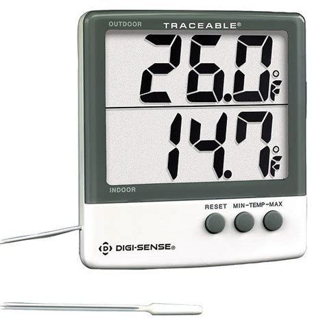 Digital Indoor Outdoor Thermometer 的图像结果