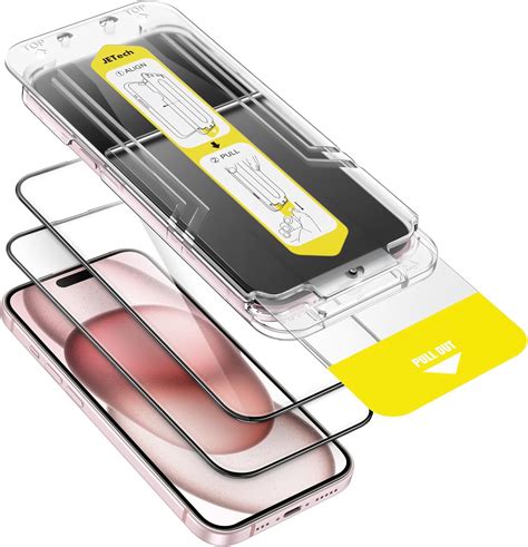Installing Jetech Screen Protector for iPhone 的图像结果
