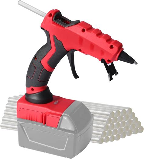Amazon.com: Cordless Hot Glue Gun for Milwaukee M18B, Handheld Glue Gun ...