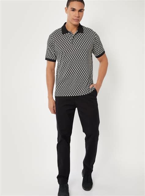 Buy Men Printed Regular Fit Polo T-shirt Online at just Rs. 799.0 ...