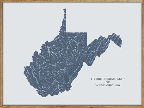 West Virginia Lakes and Rivers Map: Stunning Landscape