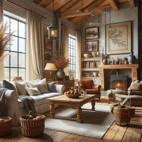 Rustic Farmhouse Living Room