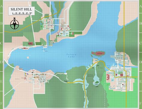 Silent Hill Complete Map