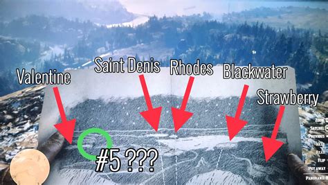 Panoramic Map - What's the significance of #5. : r/reddeadmysteries