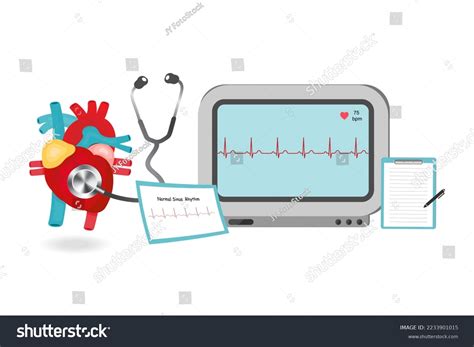 Ekg Monitor Clip Art Best Ekg Monitor Royalty Free Images, Stock