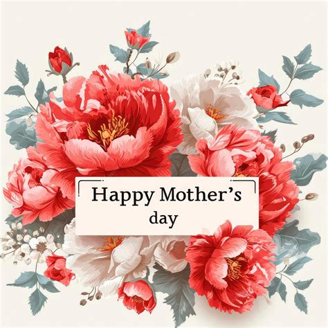 Premium Photo | Happy mothers day card with Happy Mothers day sign ...