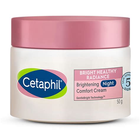 Cetaphil Brightening Night Comfort Cream - 50 g| For Dark Spots, Uneven ...