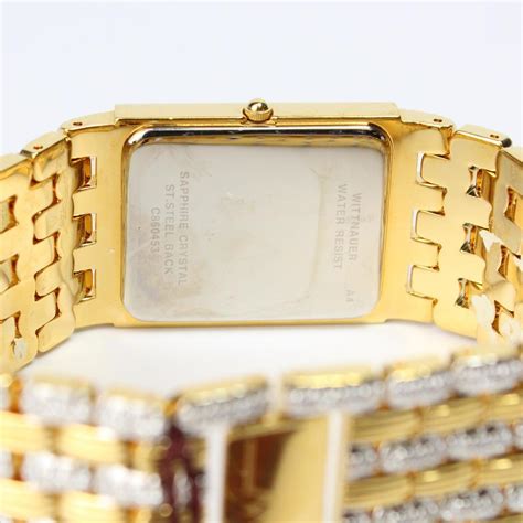 Wittnauer Gold Tone Bracelet Watch | Property Room