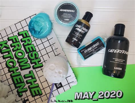 May 2020 - Lush Kitchen Subscription Box | See the World in PINK