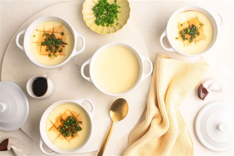 Chinese Steamed Eggs with step-by-step photos | Eat, Little Bird