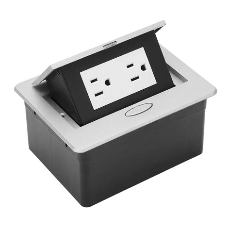 Pop Up Floor Box, Weatherproof Socket TR Outlet, Recessed Hidden ...