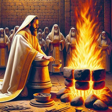 What does Leviticus 6:22 mean? | Bible Art