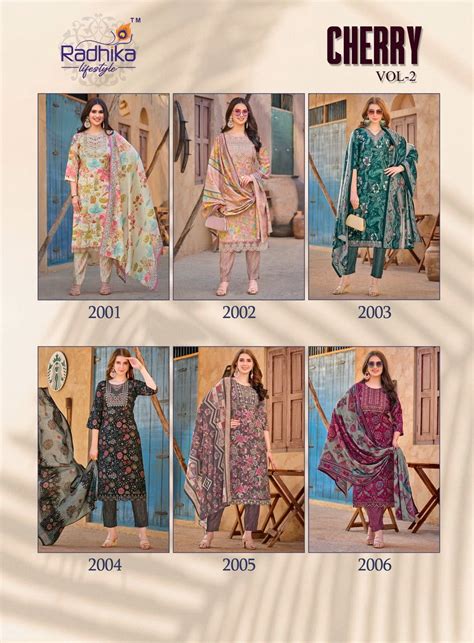 Cherry Vol 2 Radhika Lifestyle Modal Readymade Pant Style Suits – Kavya ...
