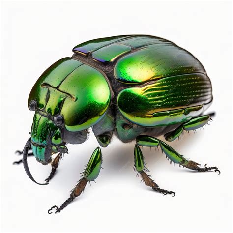 Premium Photo | Green june beetle