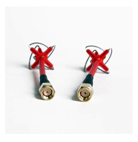 5.8G 3dBi 4 Leaf Clover RHCP SMA Antenna with Cover for FPV Multicopte ...