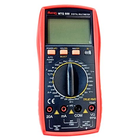 MetroQ MTQ-888 Digital Multimeter – Robocraze