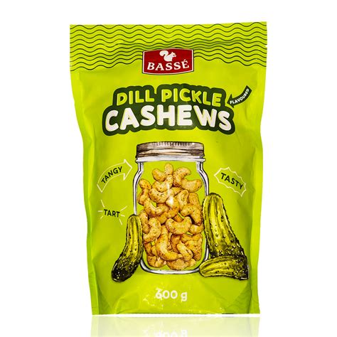 Basse Dill Pickle Cashews 600g – United Sweets