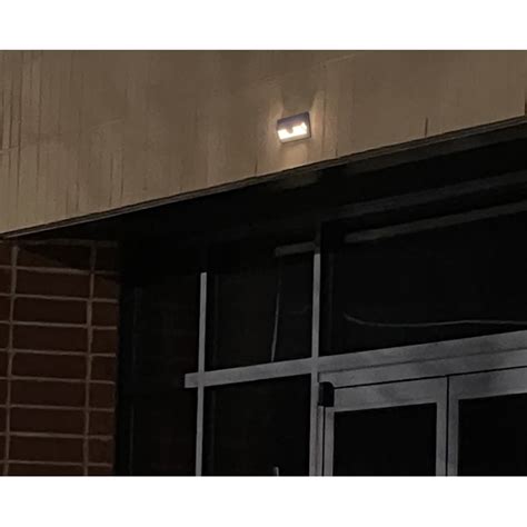 Utilitech 60-Watt EQ Black Solar LED Outdoor Motion-Activated Wall Pack ...
