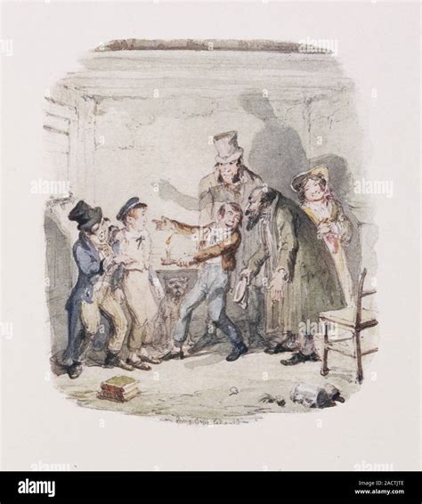 Oliver Twist with Fagin; the Artful Dodger; Bill Sykes and Nancy ...