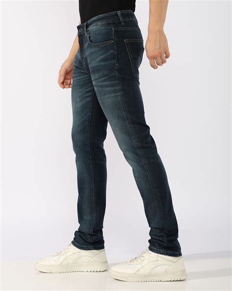 Jaxon Straight Fit Mid Rise Light Wash Blue Jeans