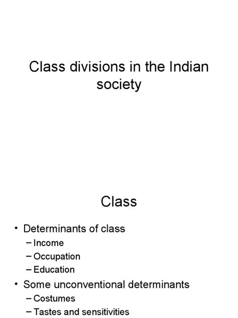 Indian Class Structure 的图像结果