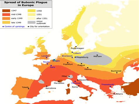 Black Plague Map