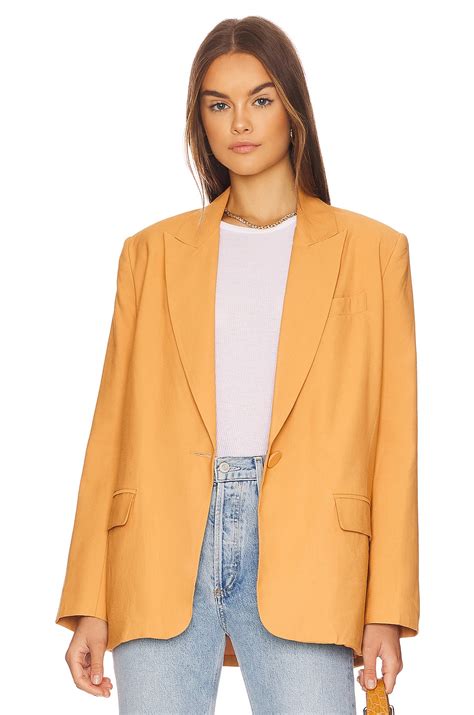 The Sei Oversized Blazer in Apricot | REVOLVE