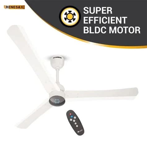 Atomberg Renesa+ Energy Efficient Dust Resistant 1200mm Ceiling Fan wi ...