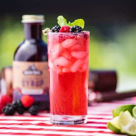 Mountain Berry Mojito | Fruity mixed drinks, Summer bbq recipes ...