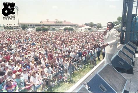 Ernie K-Doe 1983: Jazz Fest at 50 Photo of the Day | WWOZ New Orleans 90.7 FM