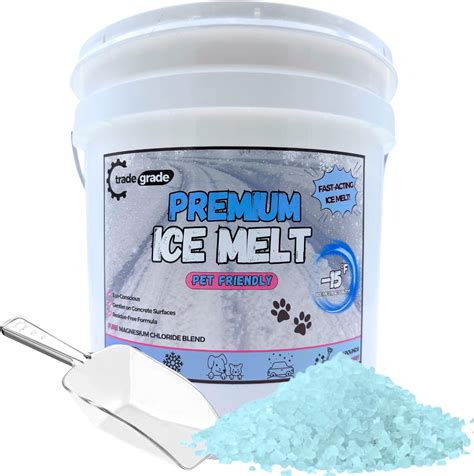 Amazon.com : Trade Grade Pet-Friendly Ice Melt – Fast-Acting Magnesium ...