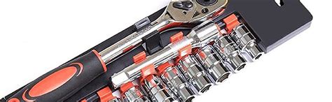 A. SHARIF™ Premium 1/2 Inch Drive Socket Wrench Set - 12 Piece Chrome ...