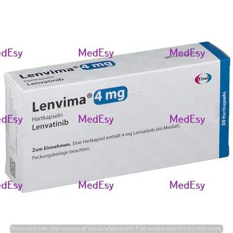 Pharmaceutical Capsule - Lenvima 10 Mg Lenvatinib By MedEsy Wholesale ...