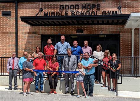 Good Hope Middle School debuts new gym, library and office space - The ...