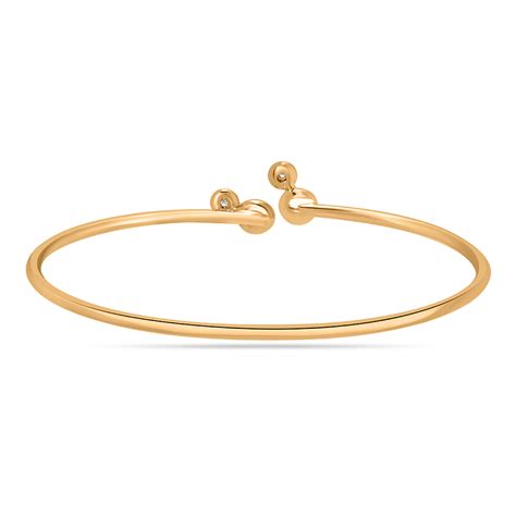 Mamma Mia 14KT Yellow Gold Bubble it Up! Bangle
