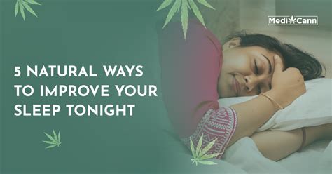5 Natural Ways to Improve Your Sleep Tonight | Medicann