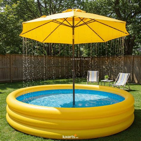 Umbrella Inflatable Pool: The Ultimate Outdoor Oasis: Relax and Play in the Shade - LuxArts