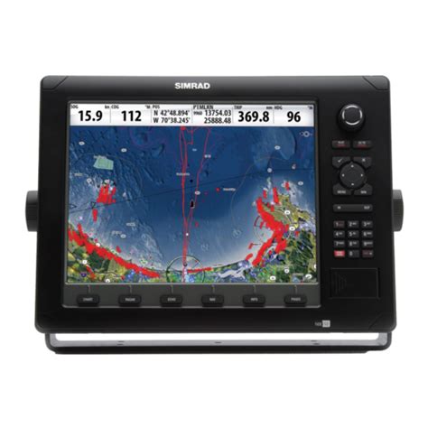 Simrad NSE 8 GPS Chart Plot 的图像结果