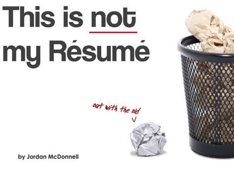 This Guy Posted His Resume On Slideshare To Tell His Own Unique Story