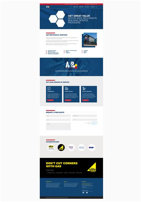 Work AP Mechanical Services - Eon Graphics