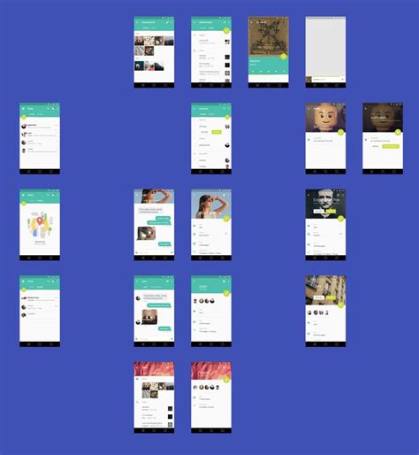 Android-App Interface Design 的图像结果