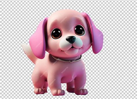 Premium PSD | 3d cute dog